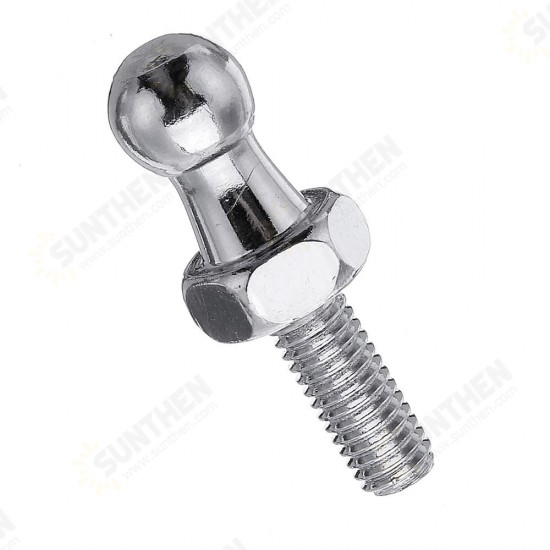 2pcs 10mm Stainless Steel Ball Stud Bolt M6 Struts Ball Ended Bolt Bonnet