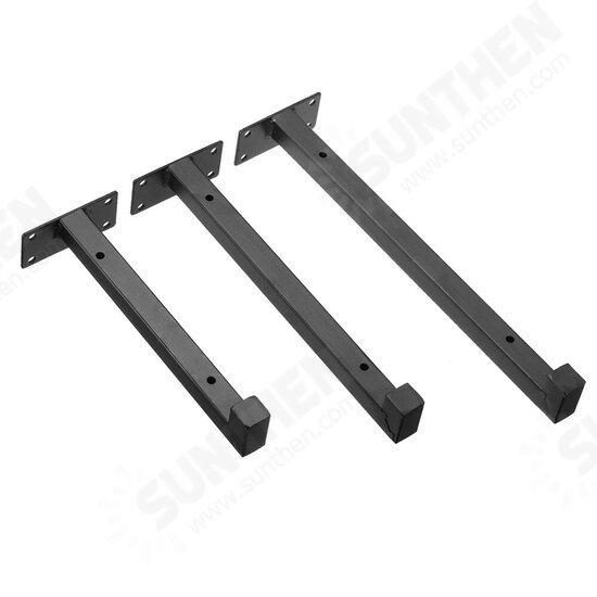 2pcs Heavy Duty Industrial Iron Shelf Brackets Scaffold Board Floating Bracket