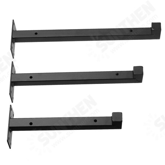 2pcs Heavy Duty Industrial Iron Shelf Brackets Scaffold Board Floating Bracket