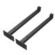 2pcs Heavy Duty Industrial Iron Shelf Brackets Scaffold Board Floating Bracket