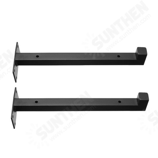 2pcs Heavy Duty Industrial Iron Shelf Brackets Scaffold Board Floating Bracket