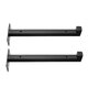 2pcs Heavy Duty Industrial Iron Shelf Brackets Scaffold Board Floating Bracket