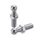 2pcs M8 Stainless Steel Ball Stud Bolt 10mm Struts Ball Ended Bolt Bonnet