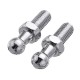 2pcs M8 Stainless Steel Ball Stud Bolt 10mm Struts Ball Ended Bolt Bonnet