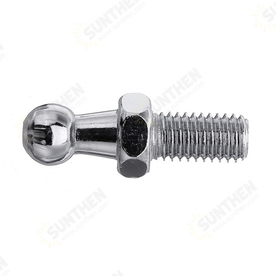 2pcs M8 Stainless Steel Ball Stud Bolt 10mm Struts Ball Ended Bolt Bonnet