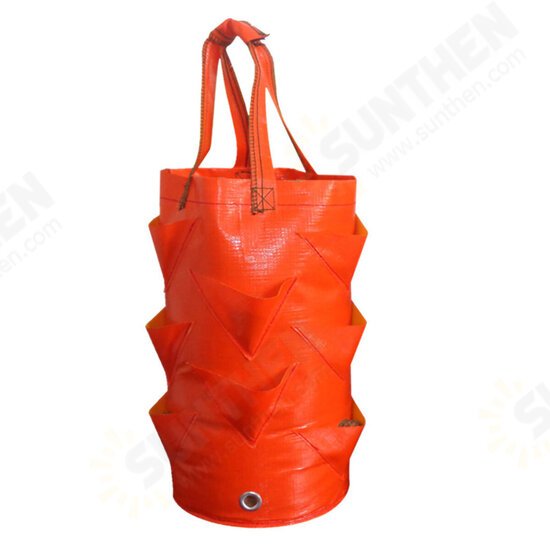 3 Gallon Vegetable Planting Bag Strawberry PE Hanging Growing Bag 3 Gallon Vegetable Planting Bag Strawberry PE Hanging Growing Bag