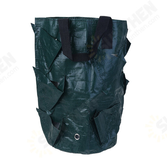 3 Gallon Vegetable Planting Bag Strawberry PE Hanging Growing Bag 3 Gallon Vegetable Planting Bag Strawberry PE Hanging Growing Bag