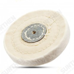 3 Inch White 75x10mm Polishing Buffer Buffing Pad Abrasive Tool
