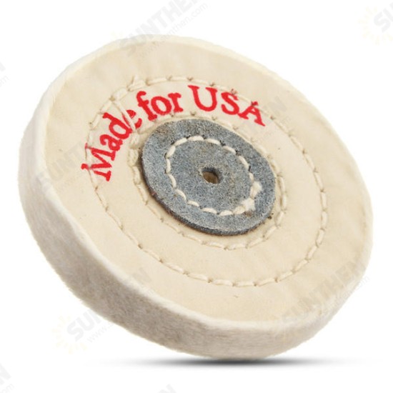 3 Inch White 75x10mm Polishing Buffer Buffing Pad Abrasive Tool 3 Inch White 75x10mm Polishing Buffer Buffing Pad Abrasive Tool