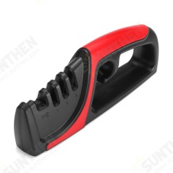 3 Stages Cutter Sharpener Kitchen Sharpening Stone Tungsten Steel Blade Grinder Tools Kit