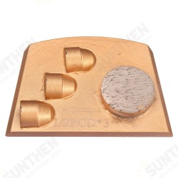 30 Grit Trapezoid Lavina Concrete Grinding PCD Diamond Polishing Pad For Glue Paint Removal 30 Grit Trapezoid Lavina Concrete Grinding PCD Diamond Polishing Pad For Glue Paint Removal