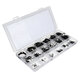 300pcs Retaining Circlip Set External Circlips Snap Ring Assortment Set Black 300pcs Retaining Circlip Set External Circlips Snap Ring Assortment Set Black