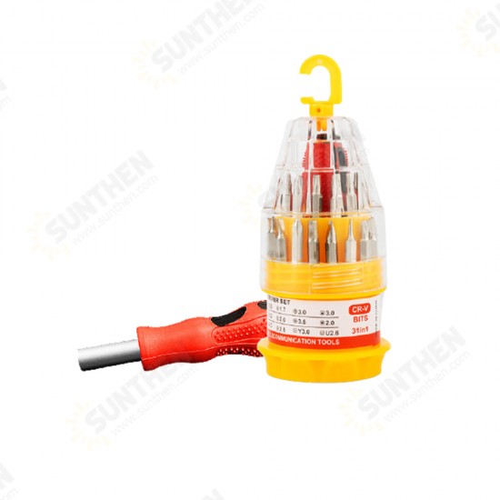 31 In 1 Screwdriver Bits Phillips Mobile Phone Repair Tool Pagoda Screwdriver Multi-function Screwdriver Set