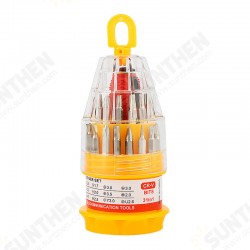 31 In 1 Screwdriver Bits Phillips Mobile Phone Repair Tool Pagoda Screwdriver Multi-function Screwdriver Set