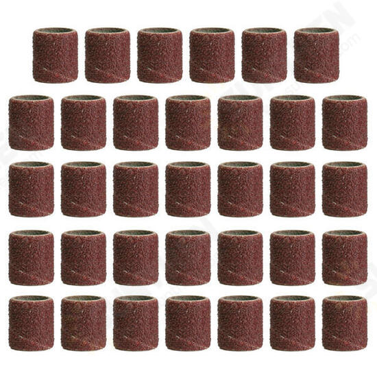 319pcs 3/8 1/4 1/2 Inch Sanding Bands Drums Sleeves 60 120 320 Grit Sanding Drum