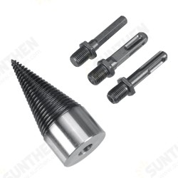 32mm Firewood Splitter Machine Drill Bit Wood Cone Punch Driver Square Round Hex Shank Drill Bit Split Drilling Woodworking Tool 32mm Firewood Splitter Machine Drill Bit Wood Cone Punch Driver Square Round Hex Shank Drill Bit Split Drilling Woodworking Tool