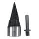 32mm Firewood Splitter Machine Drill Bit Wood Cone Punch Driver Square Round Hex Shank Drill Bit Split Drilling Woodworking Tool