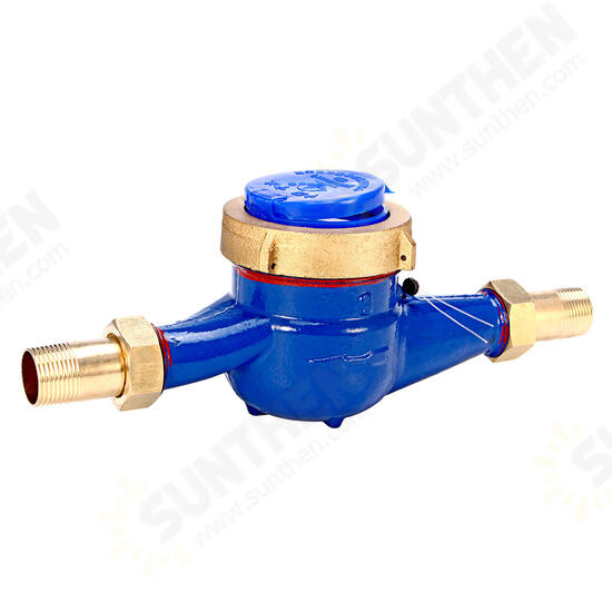 3/4 Inch 20mm Flow Measure Tape Cold Water Meter Home Garden Measuring Tool 3/4 Inch 20mm Flow Measure Tape Cold Water Meter Home Garden Measuring Tool