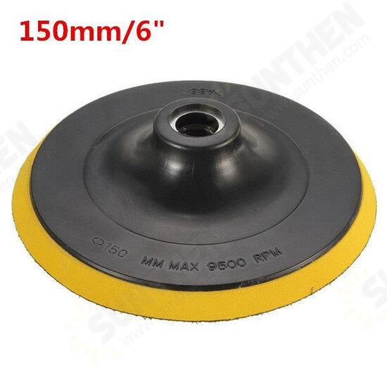 3/4/5/6/7 Inch Sticky Backing Pad M16 Thread Polishing Disk 3/4/5/6/7 Inch Sticky Backing Pad M16 Thread Polishing Disk
