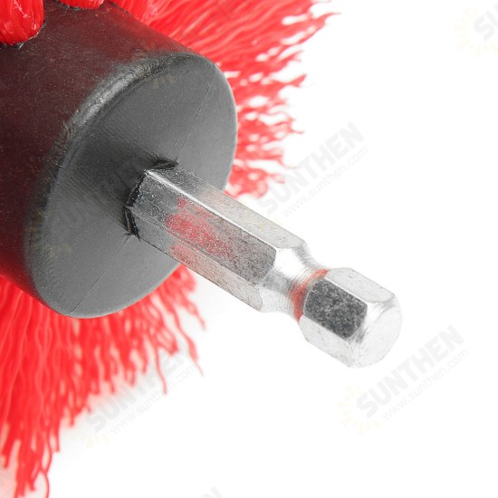 3.5 Inch Drill Cleaning Ball Brush Power Scrubber Bathroom Tub Tile Cleaning Tool