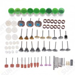 350pcs Mini Electric Drill Grinder Rotary Power Tool Abrasive Wheel Grinding Polishing Set