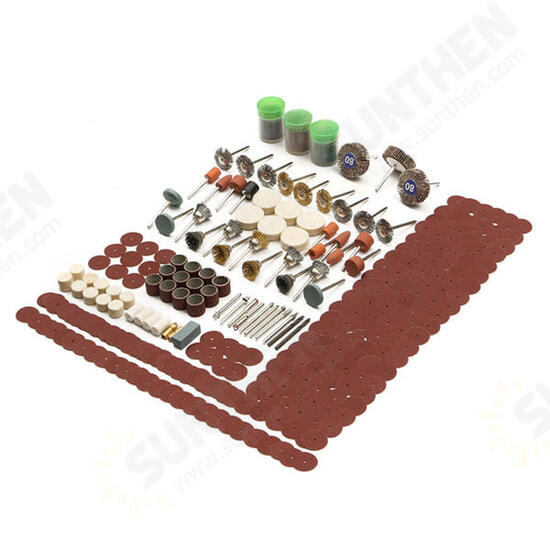 350pcs Rotary Tool Accessories Set Grinding Sanding Polishing Kit 350pcs Rotary Tool Accessories Set Grinding Sanding Polishing Kit