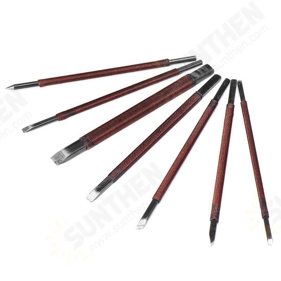 3/5/7/10/11pcs Hand Carving Cutter Wood Seal Carving Stone Lettering Tools Kit Woodworking 3/5/7/10/11pcs Hand Carving Cutter Wood Seal Carving Stone Lettering Tools Kit Woodworking