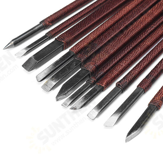 3/5/7/10/11pcs Hand Carving Cutter Wood Seal Carving Stone Lettering Tools Kit Woodworking 3/5/7/10/11pcs Hand Carving Cutter Wood Seal Carving Stone Lettering Tools Kit Woodworking