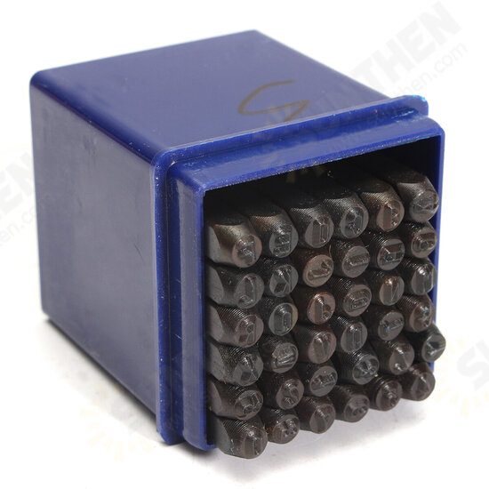 36pcs 3mm Steel Alphabet Stamping Pressing Kit Letter and Number Stamp Punch Set 36pcs 3mm Steel Alphabet Stamping Pressing Kit Letter and Number Stamp Punch Set