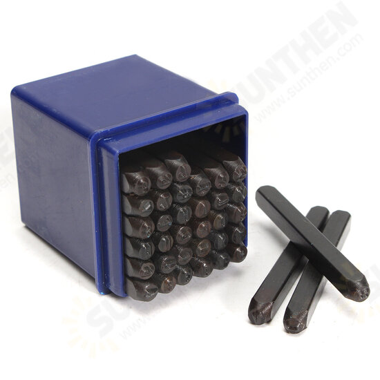 36pcs 3mm Steel Alphabet Stamping Pressing Kit Letter and Number Stamp Punch Set 36pcs 3mm Steel Alphabet Stamping Pressing Kit Letter and Number Stamp Punch Set