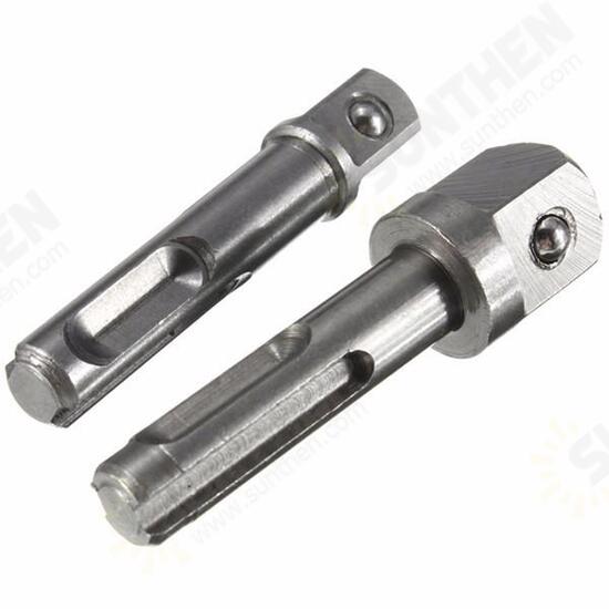 3/8 1/2 Inch SDS Socket Driver Adapter Drive Bit Power Drill Chuck Extension Adapter 3/8 1/2 Inch SDS Socket Driver Adapter Drive Bit Power Drill Chuck Extension Adapter