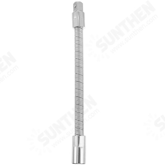 3/8 1/4 1/2 Inch Ratchet Wrench Elastic Extension Rod Screwdriver Screw Nut Bendable Sleeve 3/8 1/4 1/2 Inch Ratchet Wrench Elastic Extension Rod Screwdriver Screw Nut Bendable Sleeve