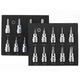 3/8 Inch Drive Socket 10pcs T10-T55 Torx Socket 9pcs H2-H10 Socket Bit Set 3/8 Inch Drive Socket 10pcs T10-T55 Torx Socket 9pcs H2-H10 Socket Bit Set
