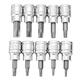 3/8 Inch Drive Socket 10pcs T10-T55 Torx Socket 9pcs H2-H10 Socket Bit Set 3/8 Inch Drive Socket 10pcs T10-T55 Torx Socket 9pcs H2-H10 Socket Bit Set
