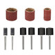384Pcs Drum Sanding Kit Drilling Nail Drill Bits Abrasive Tools Sanding Band Polish Dremel Sandpaper Shank Rotary Tools Electric Grinder Accessory 384Pcs Drum Sanding Kit Drilling Nail Drill Bits Abrasive Tools Sanding Band Polish Dremel Sandpaper Shank Rotary Tools Electric Grinder Accessory