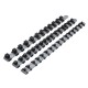 3Pcs 1/4 3/8 1/2 Inch Socket Tray Rail Rack Holder Storage Organizer Shelf Stand 3Pcs 1/4 3/8 1/2 Inch Socket Tray Rail Rack Holder Storage Organizer Shelf Stand