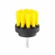 3Pcs 2 and 3.5 and 5 Inch Electric Drill Brush Cleaning Brush Set Ball Power Scrubber Comb