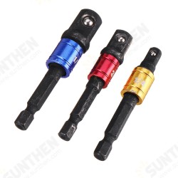 3Pcs Black Screwdriver Extension Bar Adapter 1/4 Inch Hex Shank Screwdriver Bit Socket Adapter 3Pcs Black Screwdriver Extension Bar Adapter 1/4 Inch Hex Shank Screwdriver Bit Socket Adapter