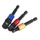 3Pcs Black Screwdriver Extension Bar Adapter 1/4 Inch Hex Shank Screwdriver Bit Socket Adapter 3Pcs Black Screwdriver Extension Bar Adapter 1/4 Inch Hex Shank Screwdriver Bit Socket Adapter