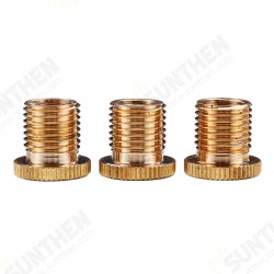 3Pcs Gear Shift Knob Thread Adapter Nuts Insert M10x1.25 & M10x1.5 & M8x1.25 3Pcs Gear Shift Knob Thread Adapter Nuts Insert M10x1.25 & M10x1.5 & M8x1.25