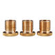 3Pcs Gear Shift Knob Thread Adapter Nuts Insert M10x1.25 & M10x1.5 & M8x1.25