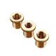 3Pcs Gear Shift Knob Thread Adapter Nuts Insert M10x1.25 & M10x1.5 & M8x1.25