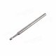 3mm Electric Carbide Nail Drill Bit Silver Nail Art Drill File Bits