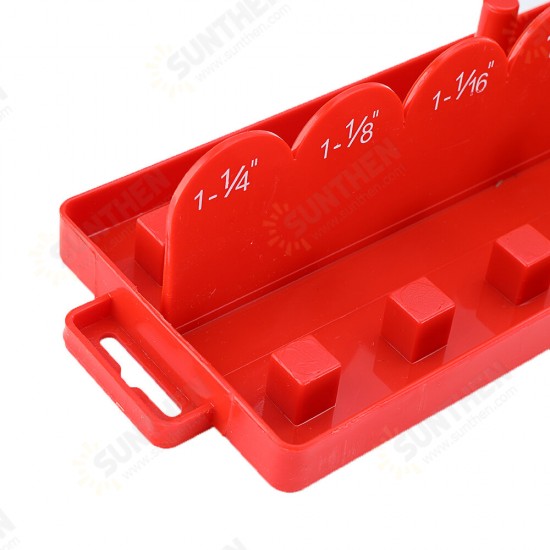 3pcs 1/4 3/8 1/2 Inch Socket Tray Set SAE Rail Rack Holder Storage Organizer Shelf Stand Socket Holder 3pcs 1/4 3/8 1/2 Inch Socket Tray Set SAE Rail Rack Holder Storage Organizer Shelf Stand Socket Holder
