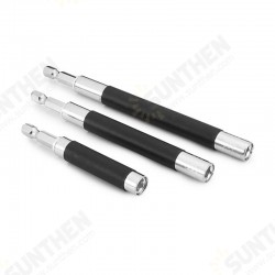 3pcs 1/4 Inch Hex Magnetic 80/120/140mm Screwdriver Bit Holder Socket Extension Bar 3pcs 1/4 Inch Hex Magnetic 80/120/140mm Screwdriver Bit Holder Socket Extension Bar
