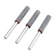 3pcs 5/32 Inch Diamond Grinding Head Grinding Stone Set Chainsaw Sharpener Burr Stone Round File