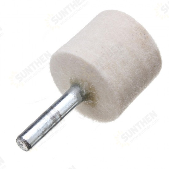 3pcs Cerium Oxide Polishing Powder with Felt Polishing Pad Polishing Wheel Kit