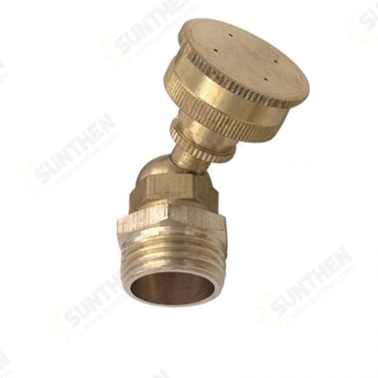 4 Eye Brass Spray Nozzle Garden Sprinklers Irrigation Fitting Replacement Accessories