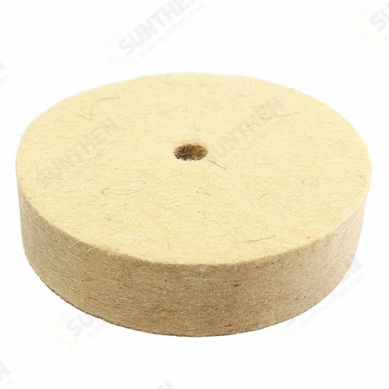 4 Inch 100mm Polishing Buffing Wheel Wool Felt Polisher Disc Pad 4 Inch 100mm Polishing Buffing Wheel Wool Felt Polisher Disc Pad