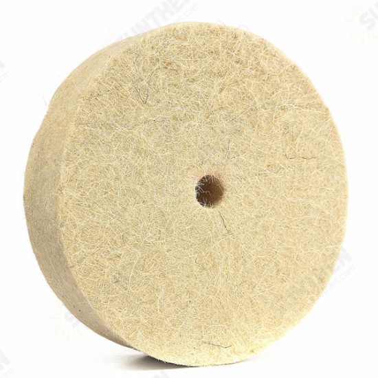 4 Inch 100mm Polishing Buffing Wheel Wool Felt Polisher Disc Pad 4 Inch 100mm Polishing Buffing Wheel Wool Felt Polisher Disc Pad